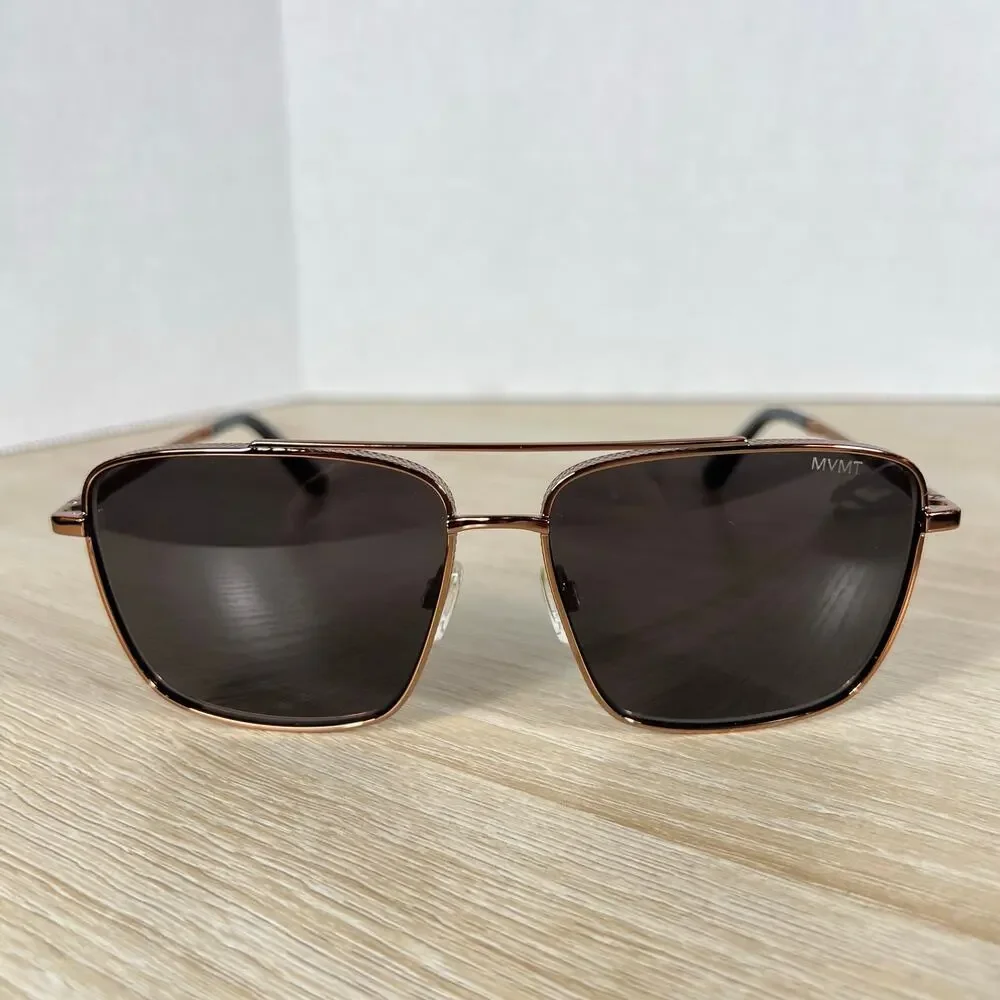 MVMT Navigator 002 Sunglasses Copper 57-14-140 Excellent Cond!